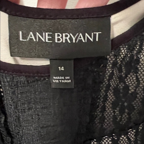Lane Bryant Black and White Lace Dress - Picture 3 of 17
